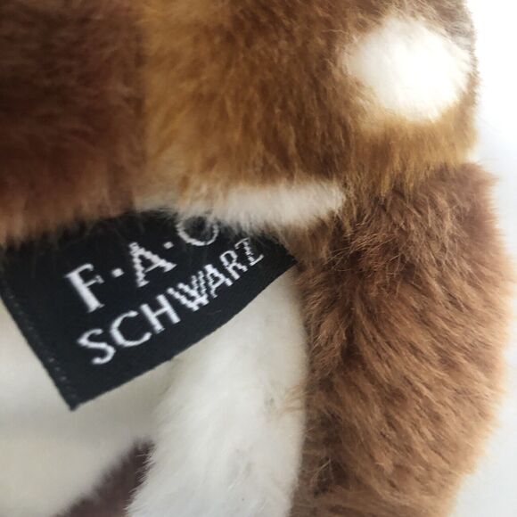 FAO Schwarz Baby Deer Fawn Plush Spotted Stuffed Animal Lovey Large Toy 17” #ST - Picture 5 of 8